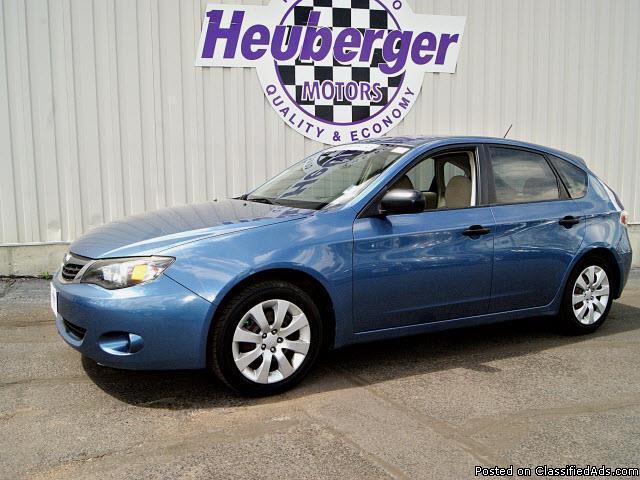 2008 Subaru Impreza 2-5I Newport Blue Wagon H4
