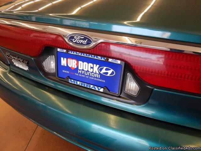 1998 Ford Contour Base Green Sedan I4