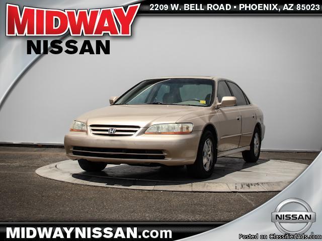 2001 Honda Accord EX Naples Gold Metallic Sedan V6